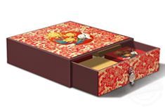 上海礼品盒纸品包装  上海礼品包装盒定制[吉彩四方]