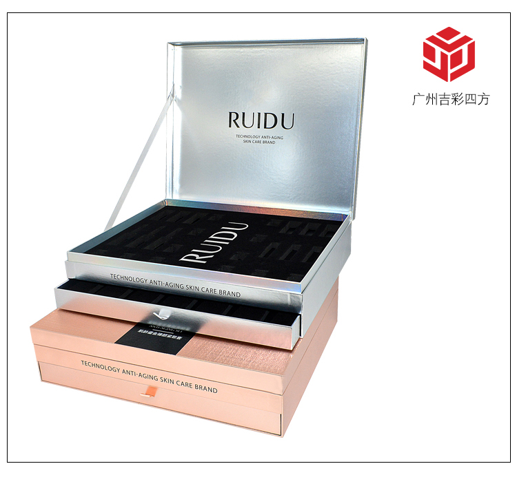 护肤品包装礼盒定制 产品大图