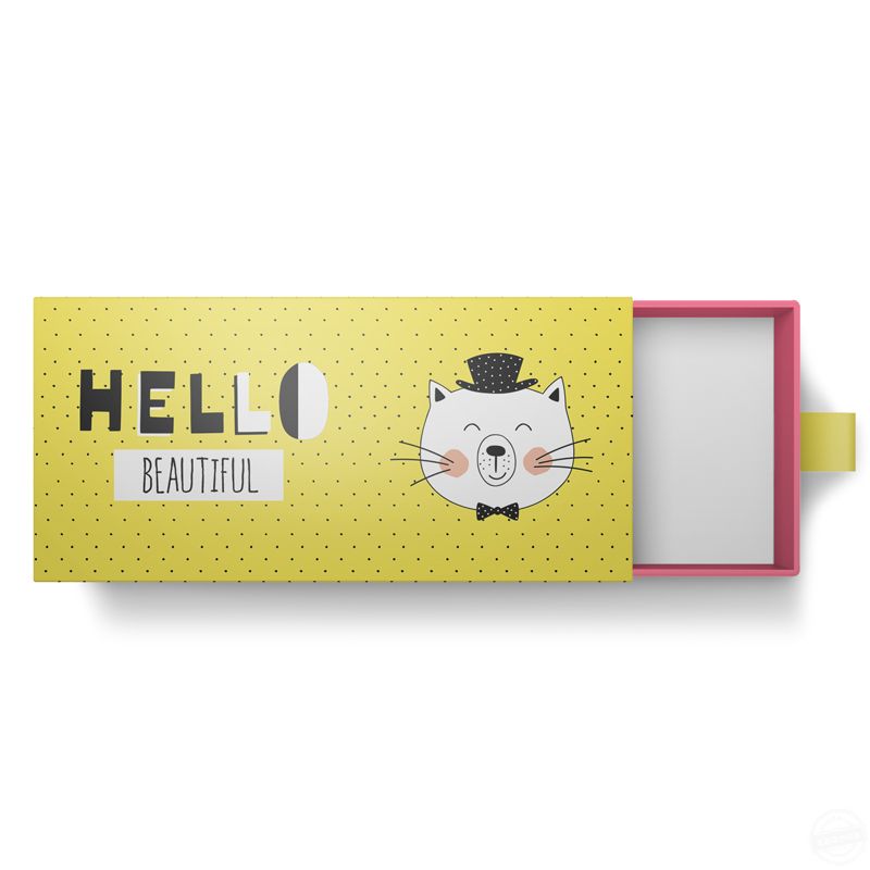 化妆品包装盒定制 抽屉盒